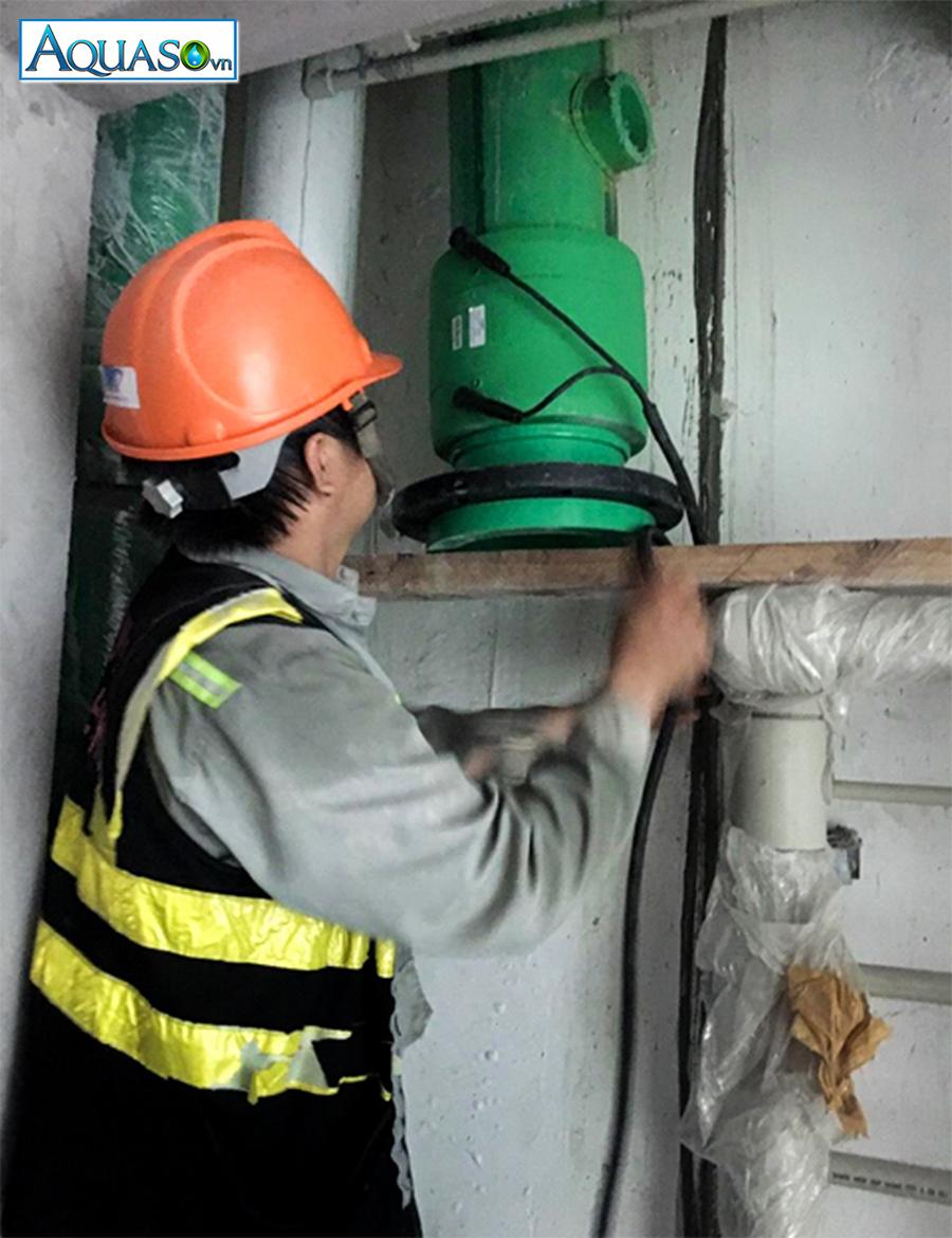 Cung cấp phụ kiện hàn nhiệt điện trở PPR DN160 và DN200 cho tòa nhà cao tầng tại Thạnh Mỹ Lợi, Quận 2, TP.HCM